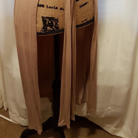 ONE LEFT! Khaki Opague Duster and Leggings Set - Picture 4 of 8